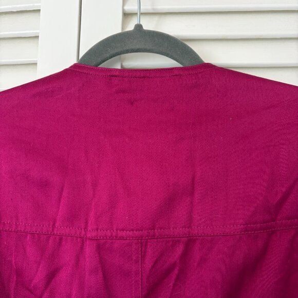 Vintage MaxMara coat jacket 8 fuschia pink - Picture 8 of 8